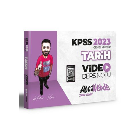 Hocawebde Yayınları 2023 Kpss Tarih Video Ders Notu