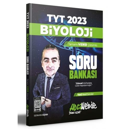 Hocawebde Yayınları 2023 Tyt Biyoloji Tamamı Video Çözümlü Soru Bankası