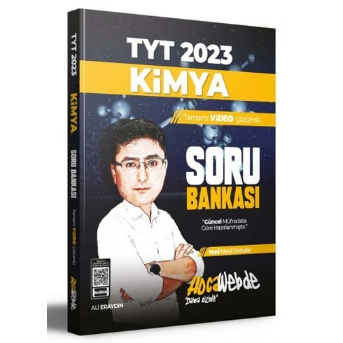 Hocawebde Yayınları 2023 Tyt Kimya Tamamı Video Çözümlü Soru Bankası