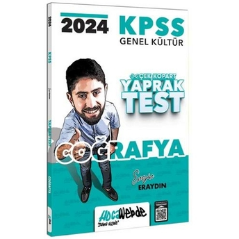 Hocawebde Yayınları 2024 Kpss Coğrafya Yaprak Test Engin Eraydın