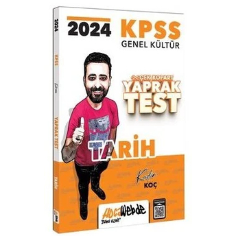 Hocawebde Yayınları 2024 Kpss Tarih Yaprak Test Çek Kopart Kadir Koç