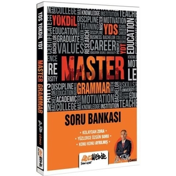 Hocawebde Yayınları Yds Yökdil Yksdil Master Grammar Kolaydan Zora Soru Bankası Fatih Çömez