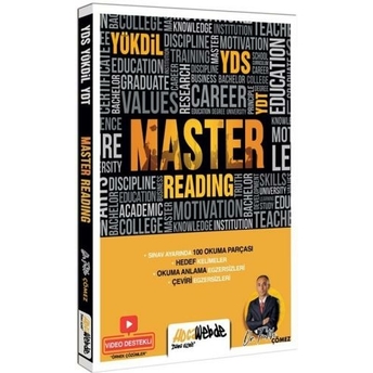 Hocawebde Yayınları Yds Yökdil Yksdil Master Reading Fatih Çömez