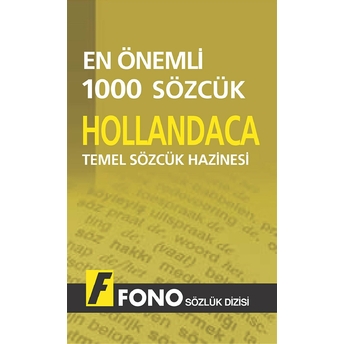 Hollandacada En Önemli 1000 Sözcük Kolektif