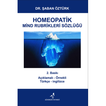 Homeopatik Mind Rubrikleri Sözlüğü Şaban Öztürk