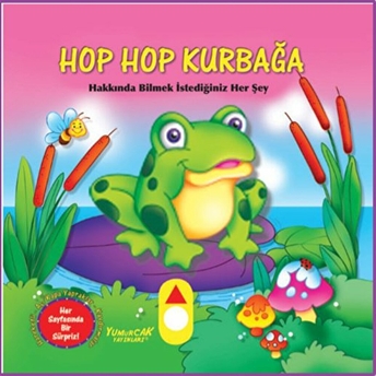 Hop Hop Kurbağa - Hareketli Kitap Kolektif