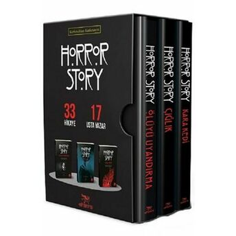 Horror Story - Özel Kutu Set (3 Kitap) Edgar Allan Poe