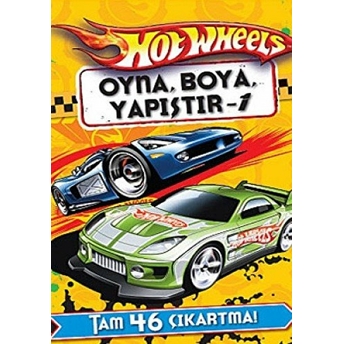 Hot Wheels Oyna, Boya, Yapıştır - 1 Kolektif