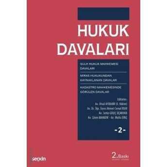 Hukuk Davaları - 2 Efrail Aydemir