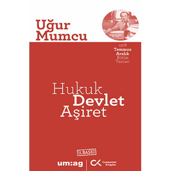 Hukuk, Devlet, Aşiret Uğur Mumcu