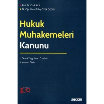 Hukuk Muhakemeleri Kanunu Cenk Akil