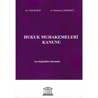 Hukuk Muhakemeleri Kanunu Lütfü Başöz