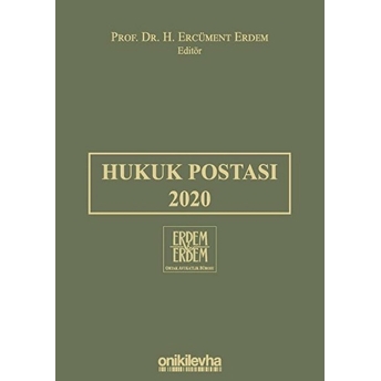 Hukuk Postası 2020 Ciltli H. Ercüment Erdem