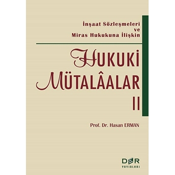 Hukuki Mütalaalar 2 - Hasan Erman