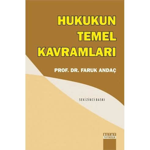 Hukukun Temel Kavramları-Faruk Andaç