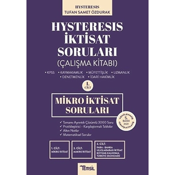 Hysteresis Iktisat Soruları Cilt 1 Mikro Iktisat - Tufan Samet Özdurak