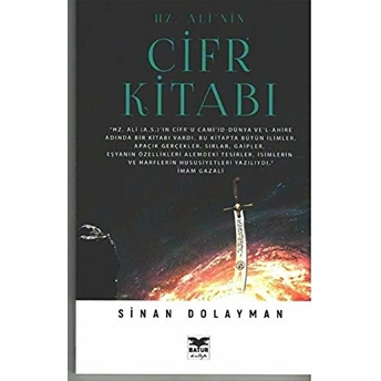 Hz. Ali’nin Cifr Kitabı Sinan Dolayman