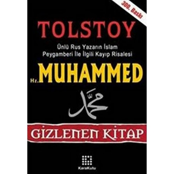 Hz. Muhammed Gizlenen Kitap Lev Nikolayeviç Tolstoy