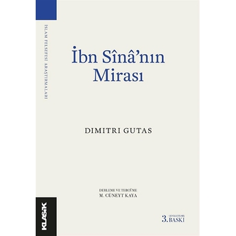 İbn Sînâ’nın Mirası Dimitri Gutas