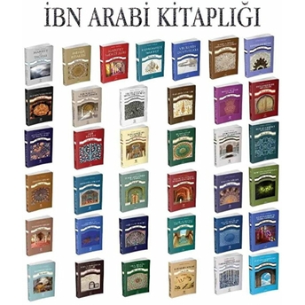 Ibn Arabi Kitaplığı Seti (37 Kitap Takım) Muhyiddin Ibn Arabi