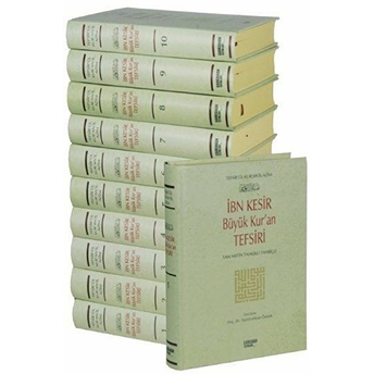 Ibn Kesir Büyük Kuran Tefsiri Seti-10 Kitap Takım (Küçük Boy) Ibn Kesir