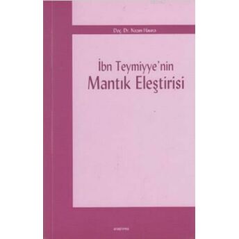 Ibn Teymiyye'nin Mantık Eleştirisi Nazım Hasırcı