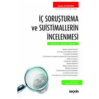 Iç Soruşturma Ve Suistimallerin Incelenmesi Tayfun Özdikmen