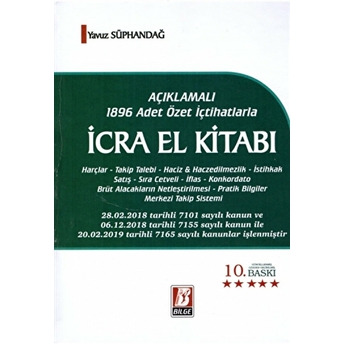 Icra El Kitabı Ciltli Yavuz Süphandağ