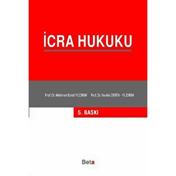 Icra Hukuku M. Kamil Yıldırım