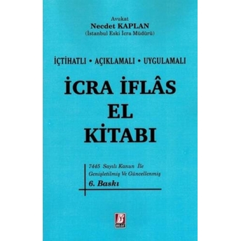 Icra Iflas El Kitabı Necdet Kaplan