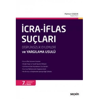 Icra Iflas Suçları Mahmut Coşkun