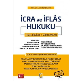 Icra Ve Iflas Hukuku Temel Bilgiler Soru Bankası Ahmet Başözen