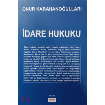 Idare Hukuku Onur Karahanoğulları