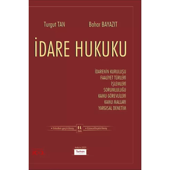 Idare Hukuku (Turgut Tan) Turgut Tan