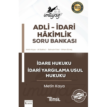 Idare Hukuku Ve Dari Yargılama Usul Hukuku Metin Kaya