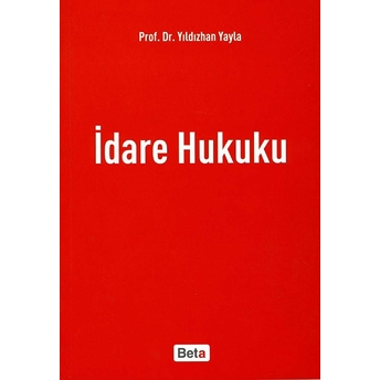 Idare Hukuku Yıldızhan Yayla