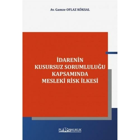 Idarenin Kusursuz Sorumluluğu Kapsamında Mesleki Risk Ilkesi