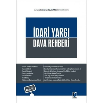 Idari Yargı Dava Rehberi Murat Yaman