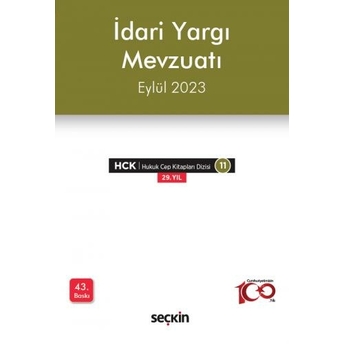 Idari Yargı Mevzuatı (Cep Boy) Komisyon