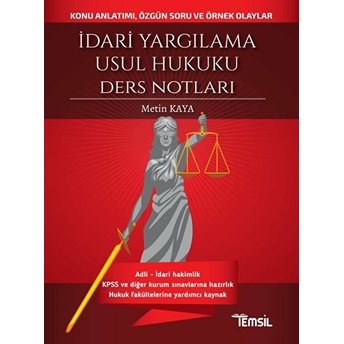 Idari Yargılama Usul Hukuku Ders Notları