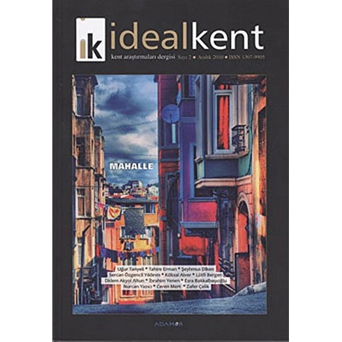 Ideal Kent - Kent Araştırmaları Dergisi Sayı: 2