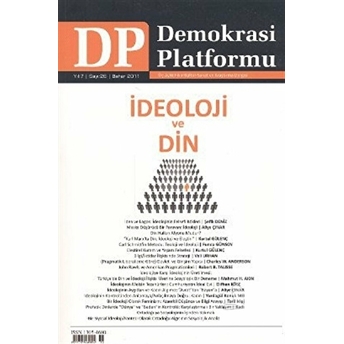 Ideoloji Ve Din - Demokrasi Platformu Sayı: 26 Kolektif