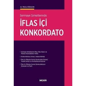 Iflas Içi Konkordato Melisa Gözaçan