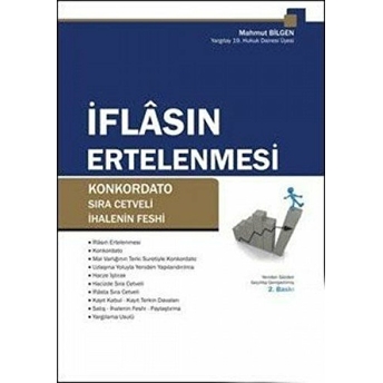 Iflasın Ertelenmesi Ciltli Mahmut Bilgen