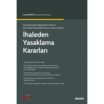 Ihaleden Yasaklama Kararları Leyla Bakır Az