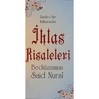 Ihlas Risaleleri (Cep Boy, 2. Hamur, Kod: 0055) - Bediüzzaman Said Nursi