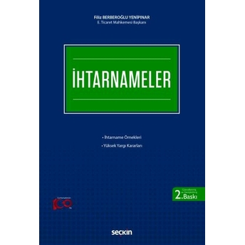 Ihtarnameler Filiz Berberoğlu Yenipınar