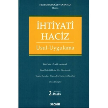 Ihtiyati Haciz Filiz Berberoğlu Yenipınar