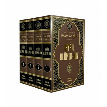 Ihya’u Ulüm’id-Din - 4 Kitap Takım Kutulu Imam-I Gazali