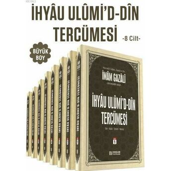 Ihya-U Ulumid'd-Din Tercümesi Büyük Boy (8 Cilt Takım) Imam Gazali